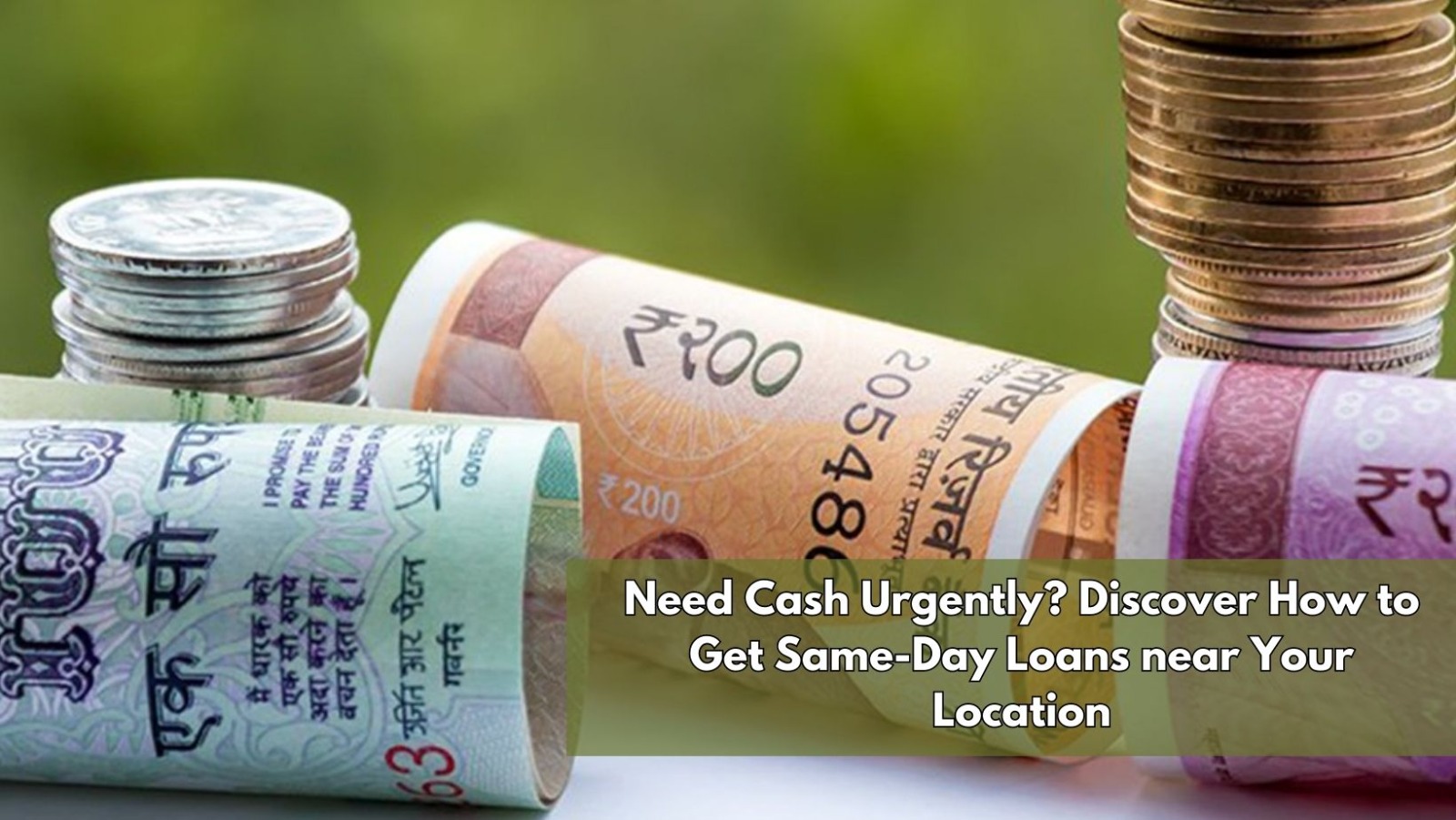 Need Cash Urgently? Discover How to Get Same-Day Loans near Your Location